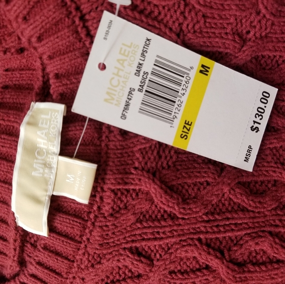 MK Cable Knit Sweater - Picture 4 of 5